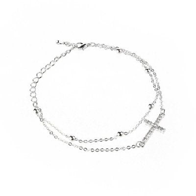 Bracelet-Eden Merry-Crystal Cross