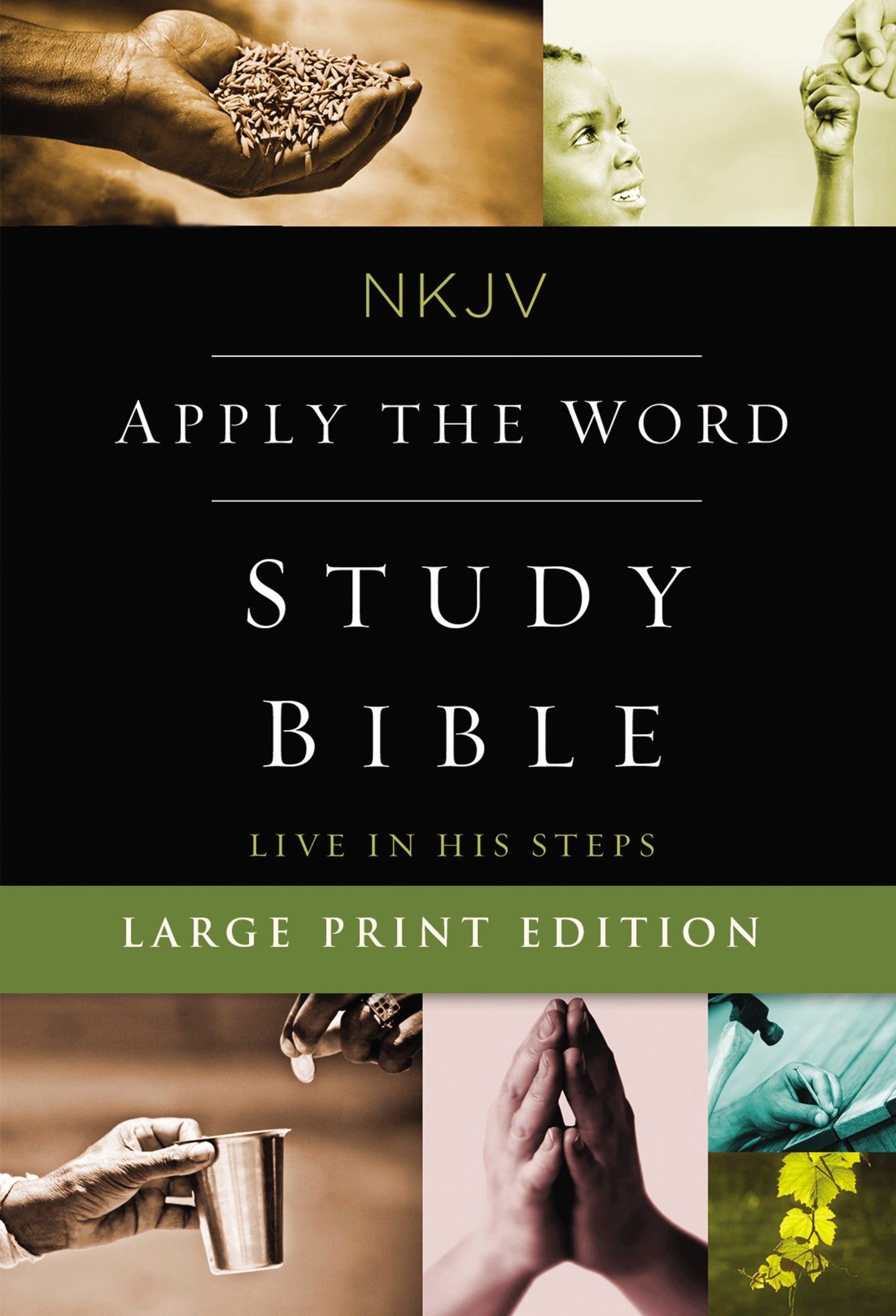 NKJV Apply The Word Study Bible (Full Color)/Large Print-Hardcover