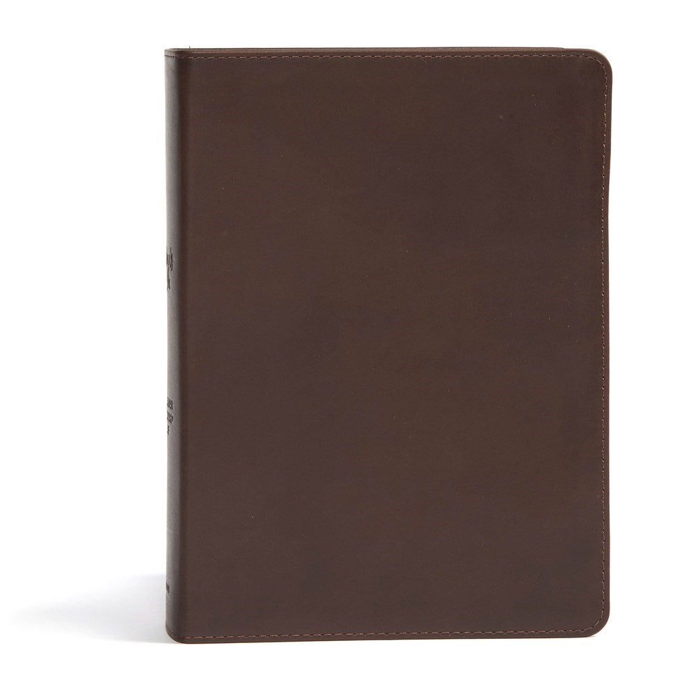 CSB She Reads Truth Bible-Brown Genuine Leather