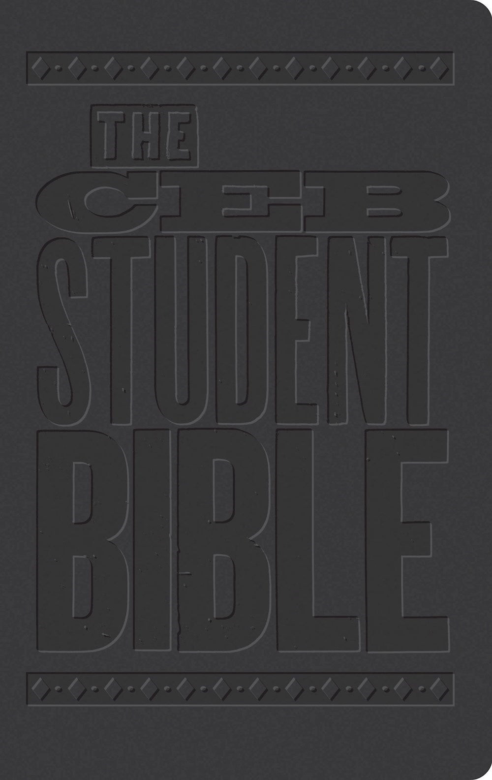 CEB Student Bible-Black Decotone