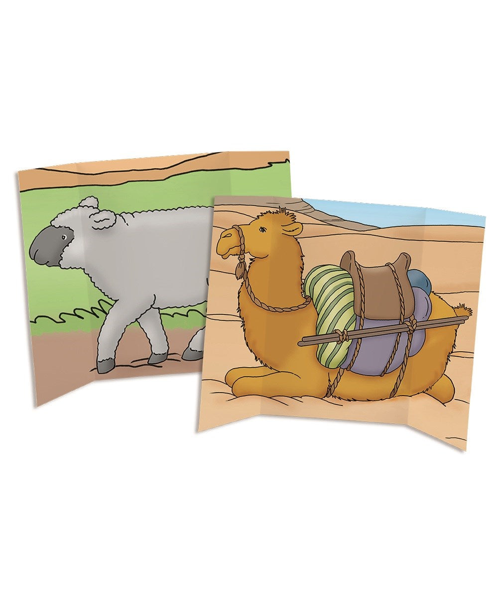 Night In Bethlehem: Tri-Fold Camel/Sheep Prop