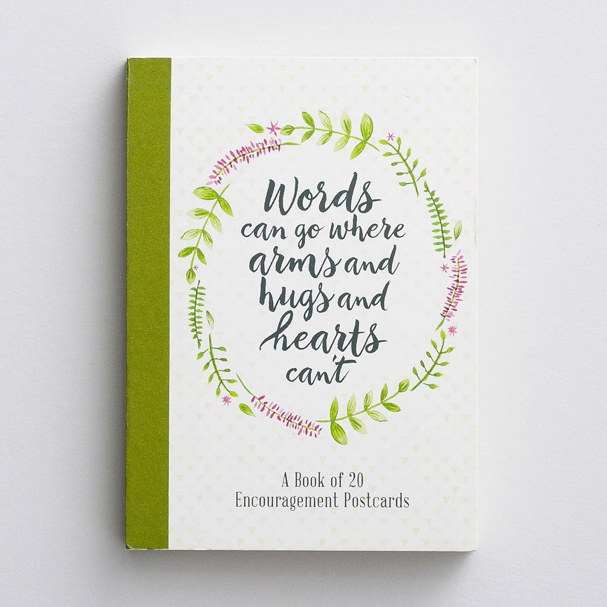 Encouragement Postcard Book-Words (Pack Of 20)