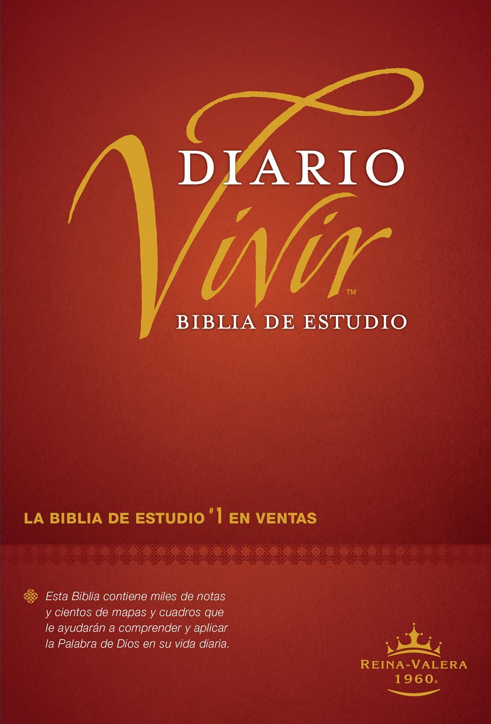 RVR 1960 Life Application Study Bible (Biblia de Estudio del Diario Vivir)-Burgundy Hardcover