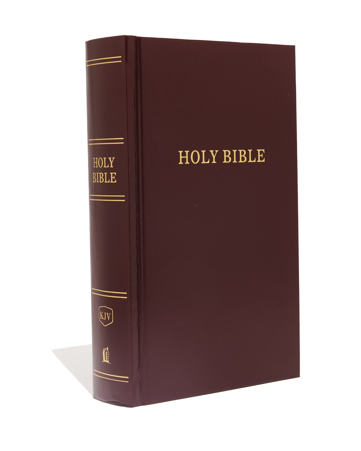 KJV Large Print Pew Bible (Comfort Print)-Burgundy Hardcover