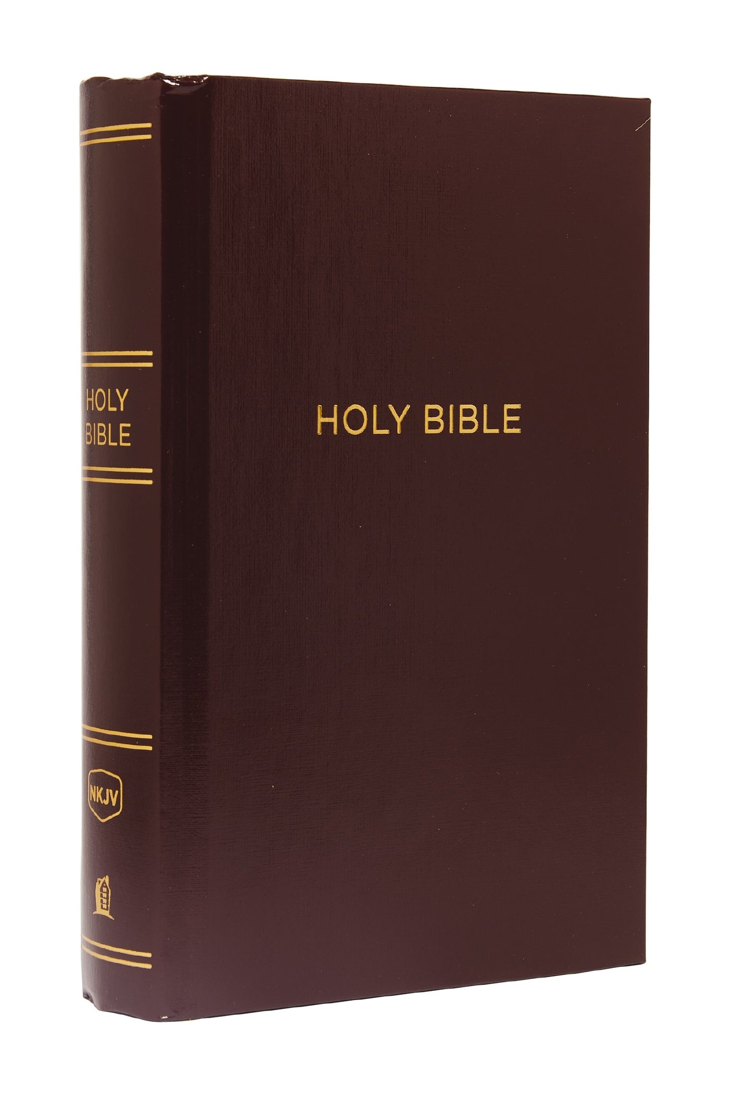 NKJV Large Print Pew Bible-Burgundy Hardcover