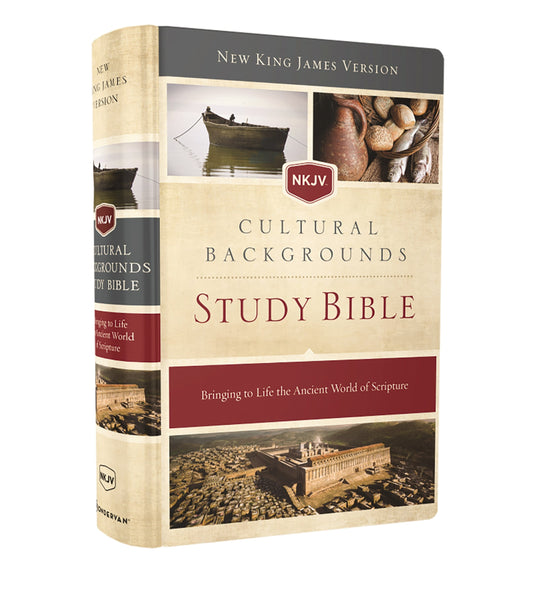 NKJV Cultural Backgrounds Study Bible-Hardcover