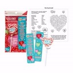 Candy-John 3:1 Heart Pop Set w/Bookmark & Word Search