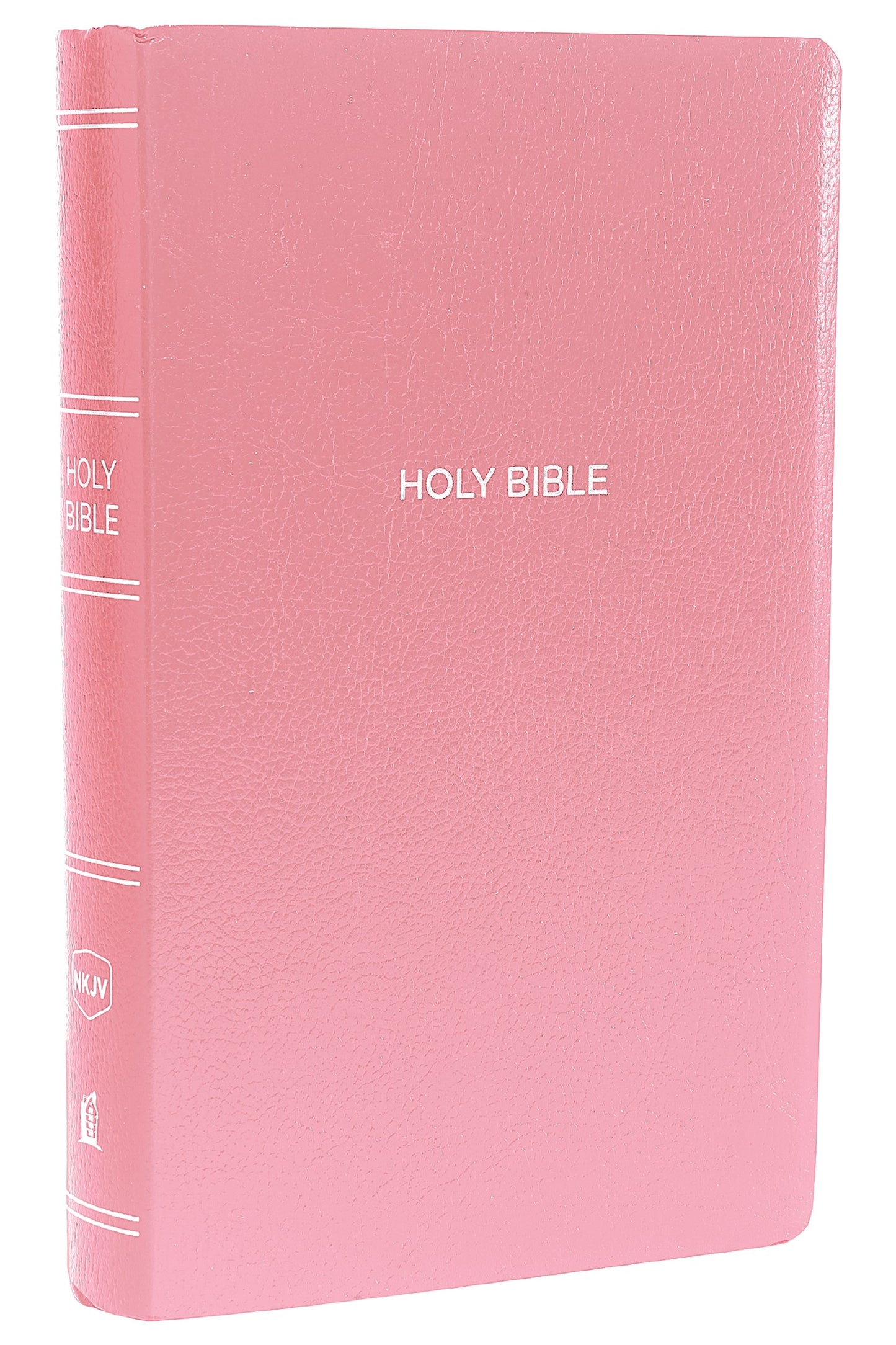 NKJV Gift & Award Bible (Comfort Print)-Pink Leatherflex