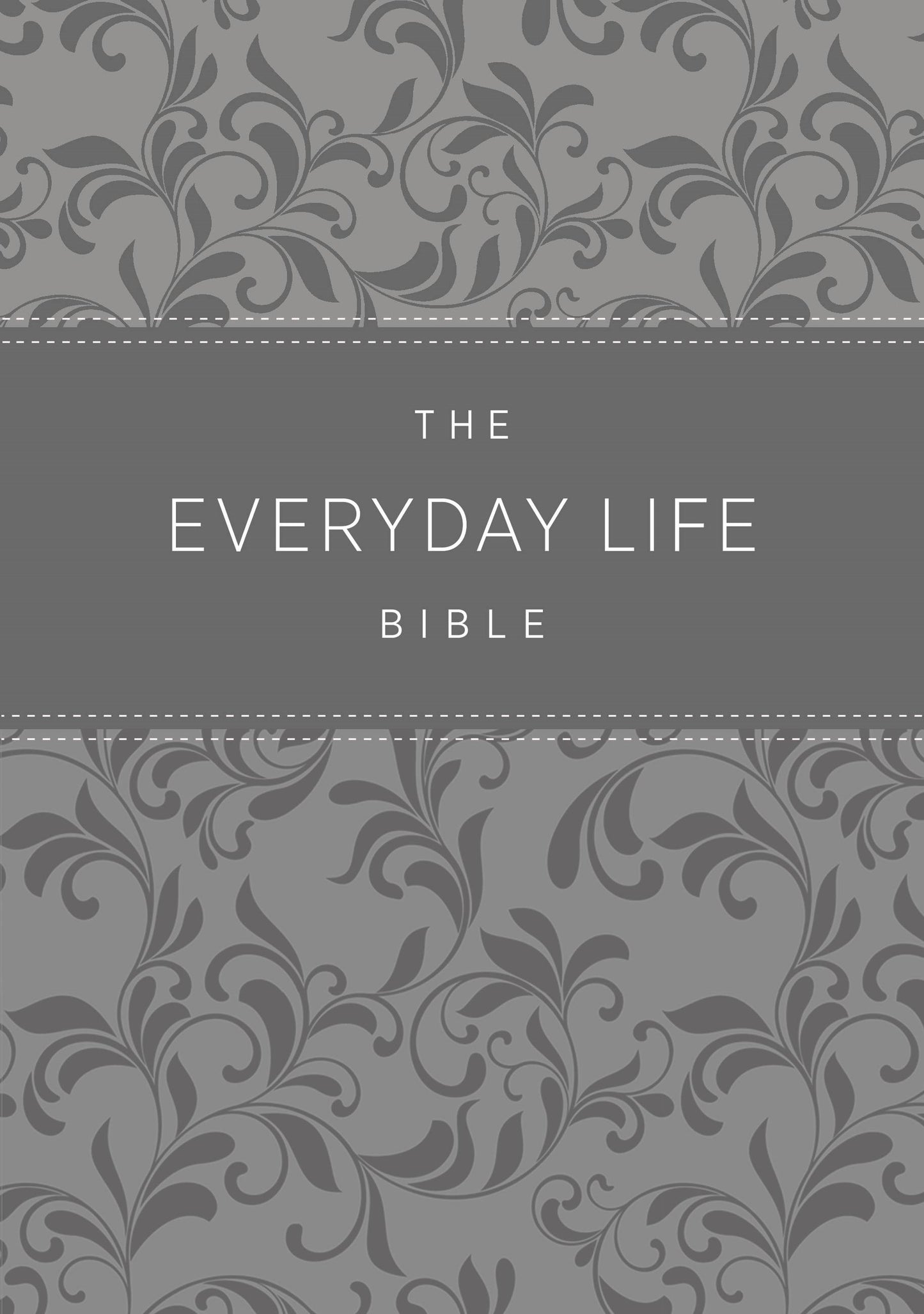 Amplified The Everyday Life Bible-Gray Euroluxe