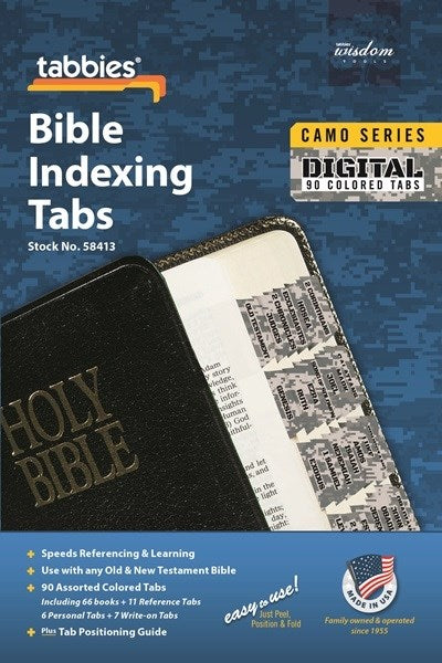 Bible Tab-Camo Series-Digital-Old & New Testament