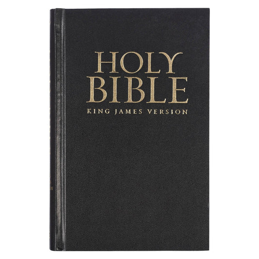 KJV Pew Bible-Black Hardcover