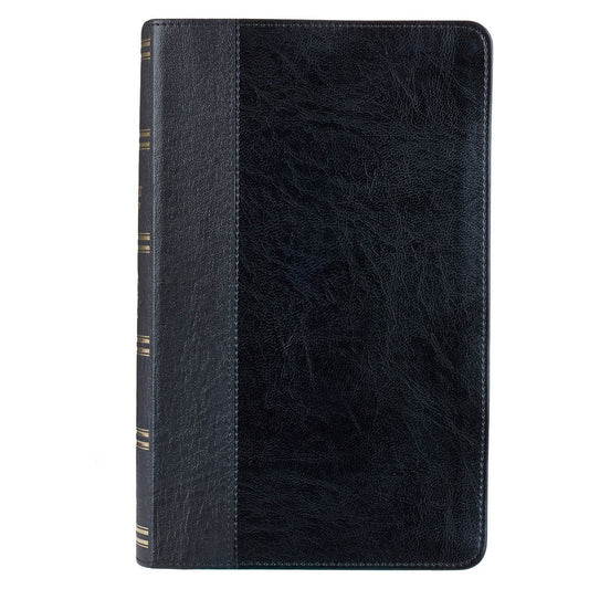 KJV Giant Print Bible-Black Faux Leather Indexed