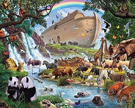 Jigsaw Puzzle-Noah's Ark (1000 Pieces)