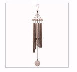 Wind Chime-Vintage White-Amazing Grace (40")