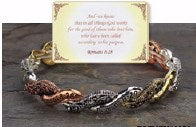 Bracelet-Eden Merry-Blessed Romans 8:28