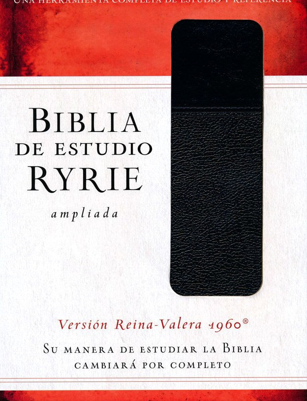 RVR 1960 Ryrie Study Bible  Expanded (Biblia de Estudio Ryrie Ampliada)-Black DuoTone