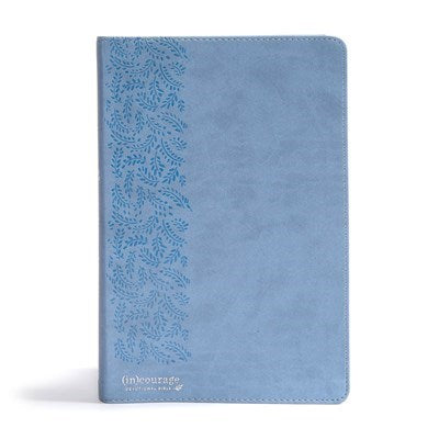 CSB (in)courage Devotional Bible-Blue LeatherTouch