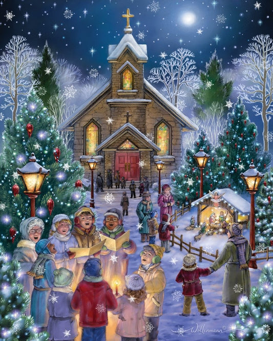 Jigsaw Puzzle-Midnight Mass (1000 Pieces)