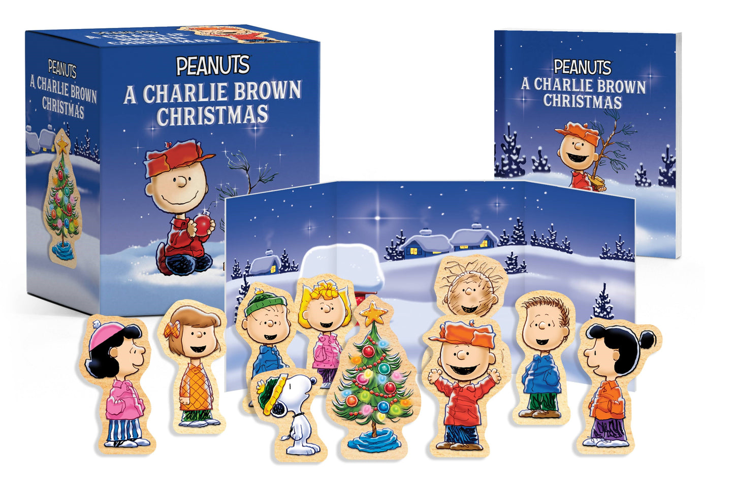 Peanuts: A Charlie Brown Christmas Wooden Collectible Set (10 Pcs)