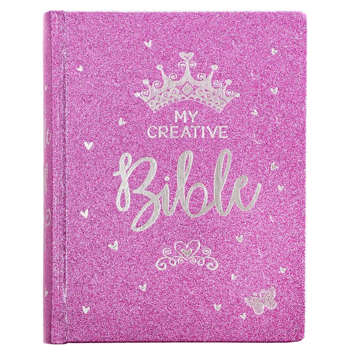 ESV My Creative Bible For Girls-Purple Glitter Cloth Hardcover