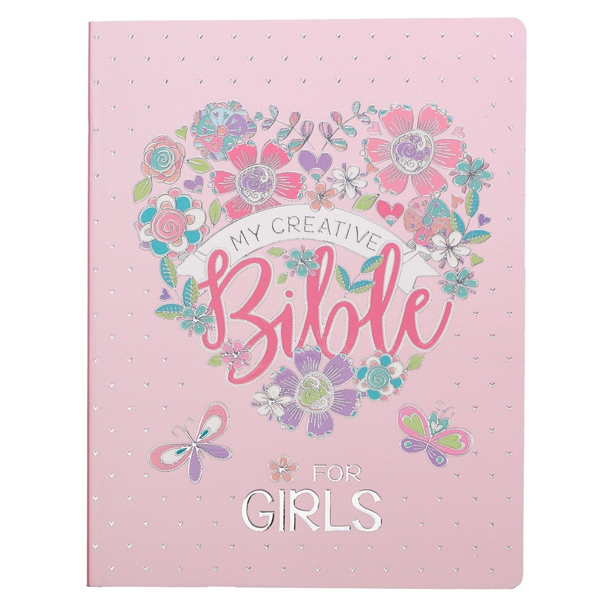 ESV My Creative Bible For Girls-Pink Floral Faux Leather