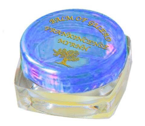 Anointing Oil-Balm Of Gilead: Frankincense & Myrrh-Blue Case (#61278)