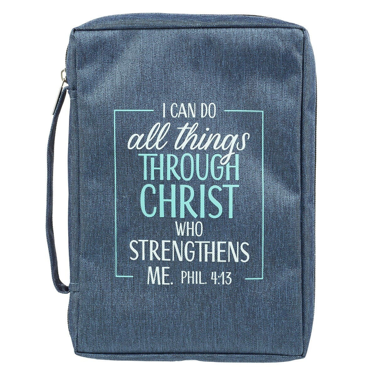 Bible Cover-Value-All Things-Denim Look-LRG