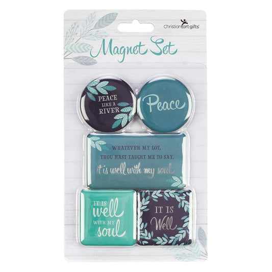 Magnet Set-Peace (Set Of 5)