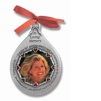 Ornament-Memorial-In Loving Memory Frame-Woman