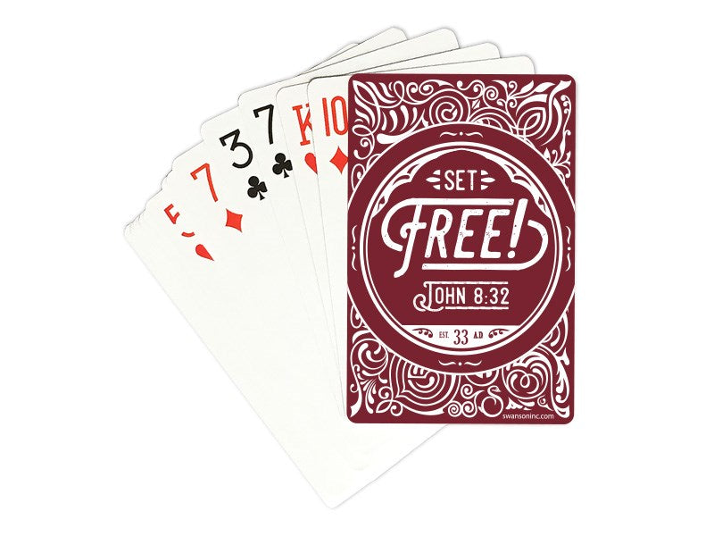 Playing Cards-Set Free (Pack Of 3)