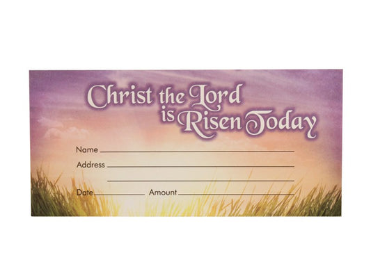 Offering Envelope-Christ The Lord (Pack Of 100)