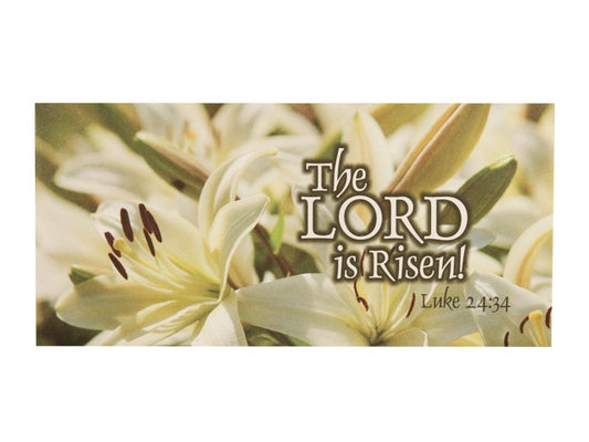 Offering Envelope-The Lord Is Risen (Pack Of 100)