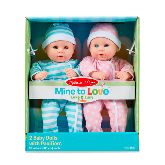 Doll Set-Mine to Love: Luke & Lucy (Ages 3+)