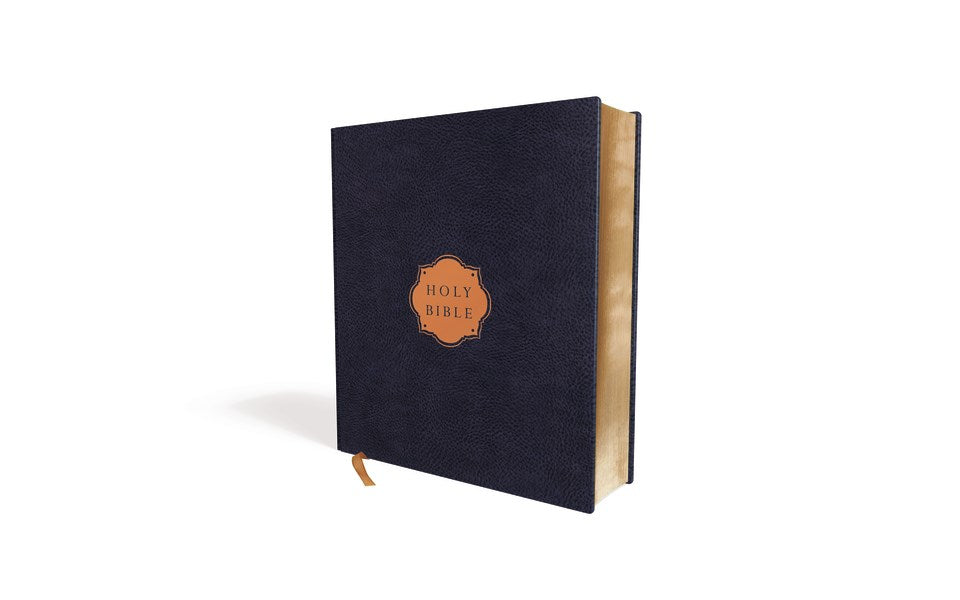 NIV Our Family Story Bible (Comfort Print)-Navy Cloth Over Board