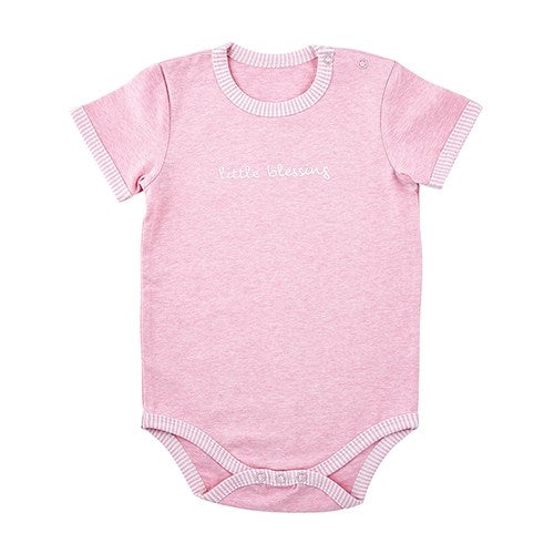 Snapshirt-Cream/Pink-Little Blessing (0-3 Months)