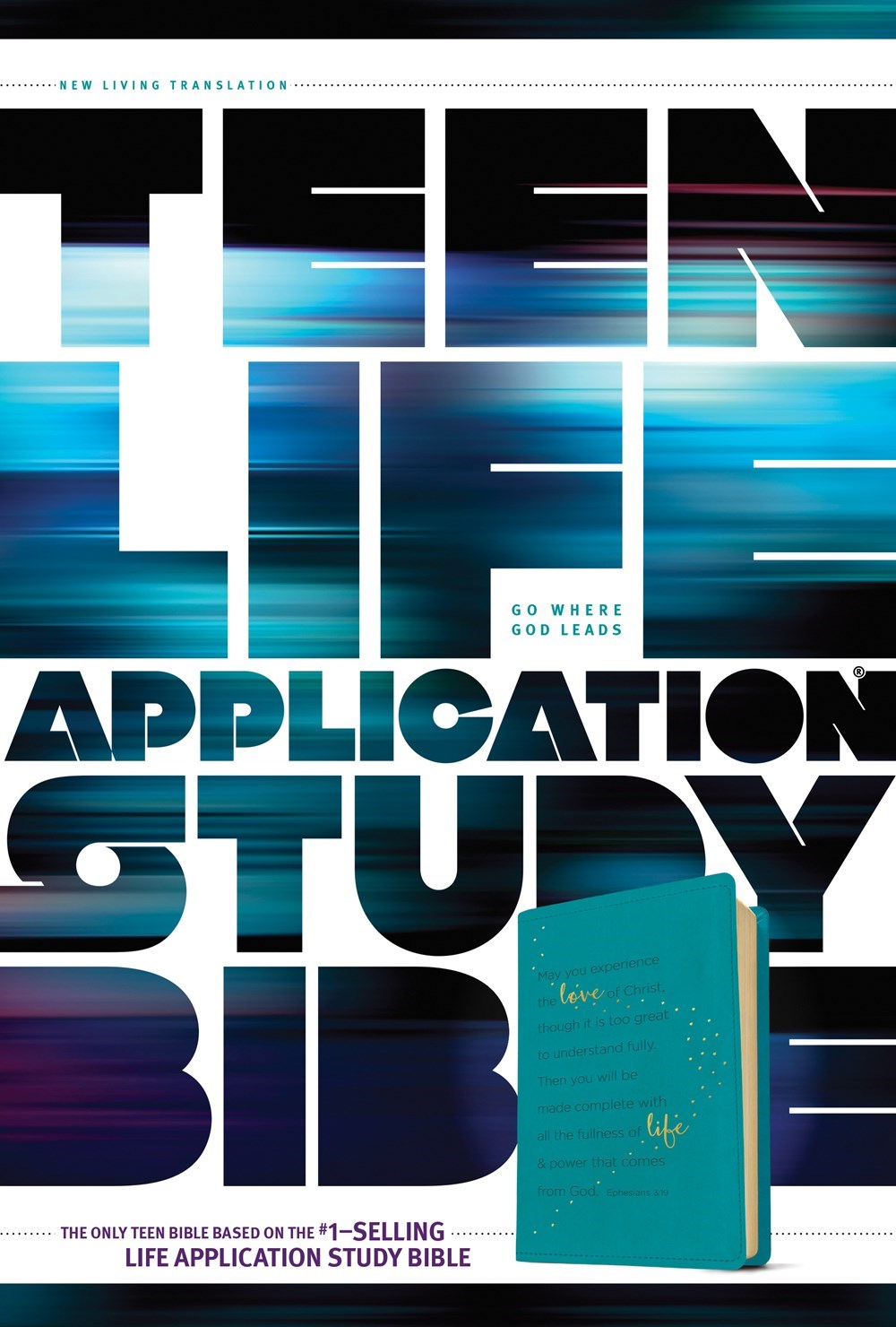 NLT Teen Life Application Study Bible-Teal LeatherLike