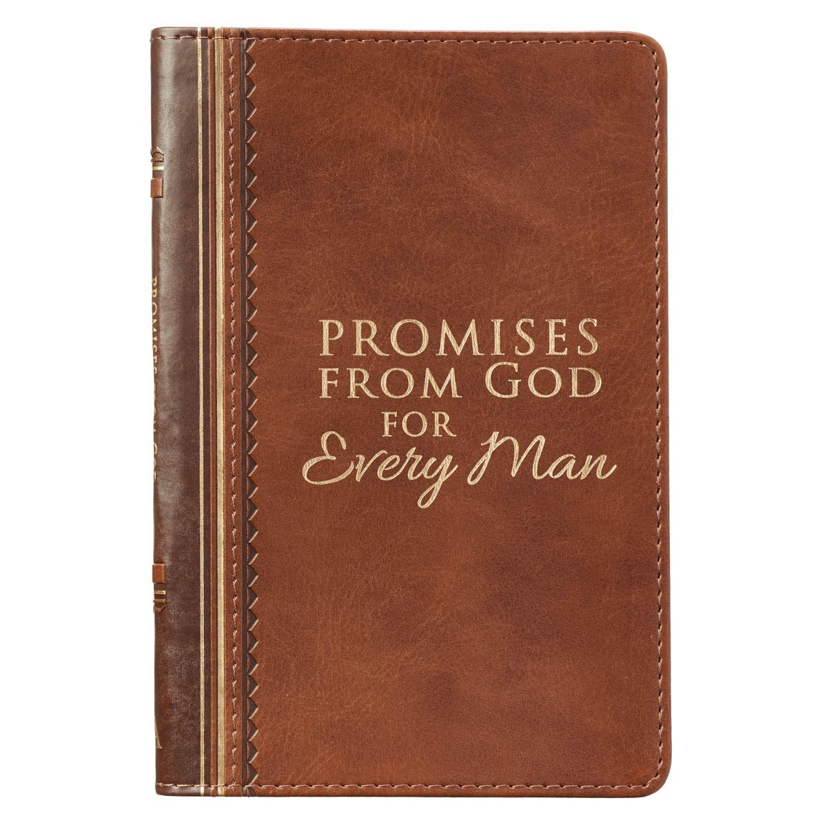 Promises From God For Every Man-Brown LuxLeather