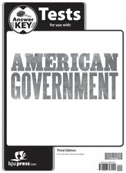 American Government Tests Answer Key (3rd Edition)