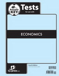 Economics Tests Answer Key (3rd Edition)