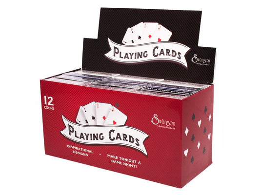 Playing Cards Brick Display (Pack Of 12)