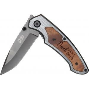 Pocket Knife-Best Dad Ever (3.25" Blade)