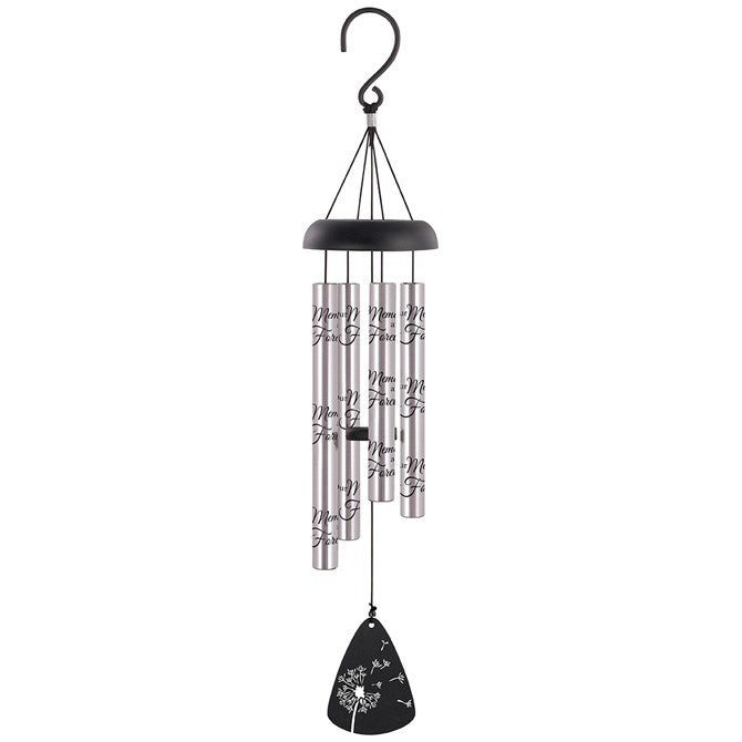 Wind Chime-Sonnet-Our Memories-Silver (21")