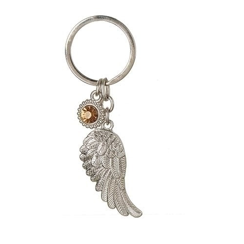 Keyring-November Angel Wing