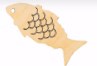 Jerusalem Marketplace Wooden Fish (Pack Of 10)