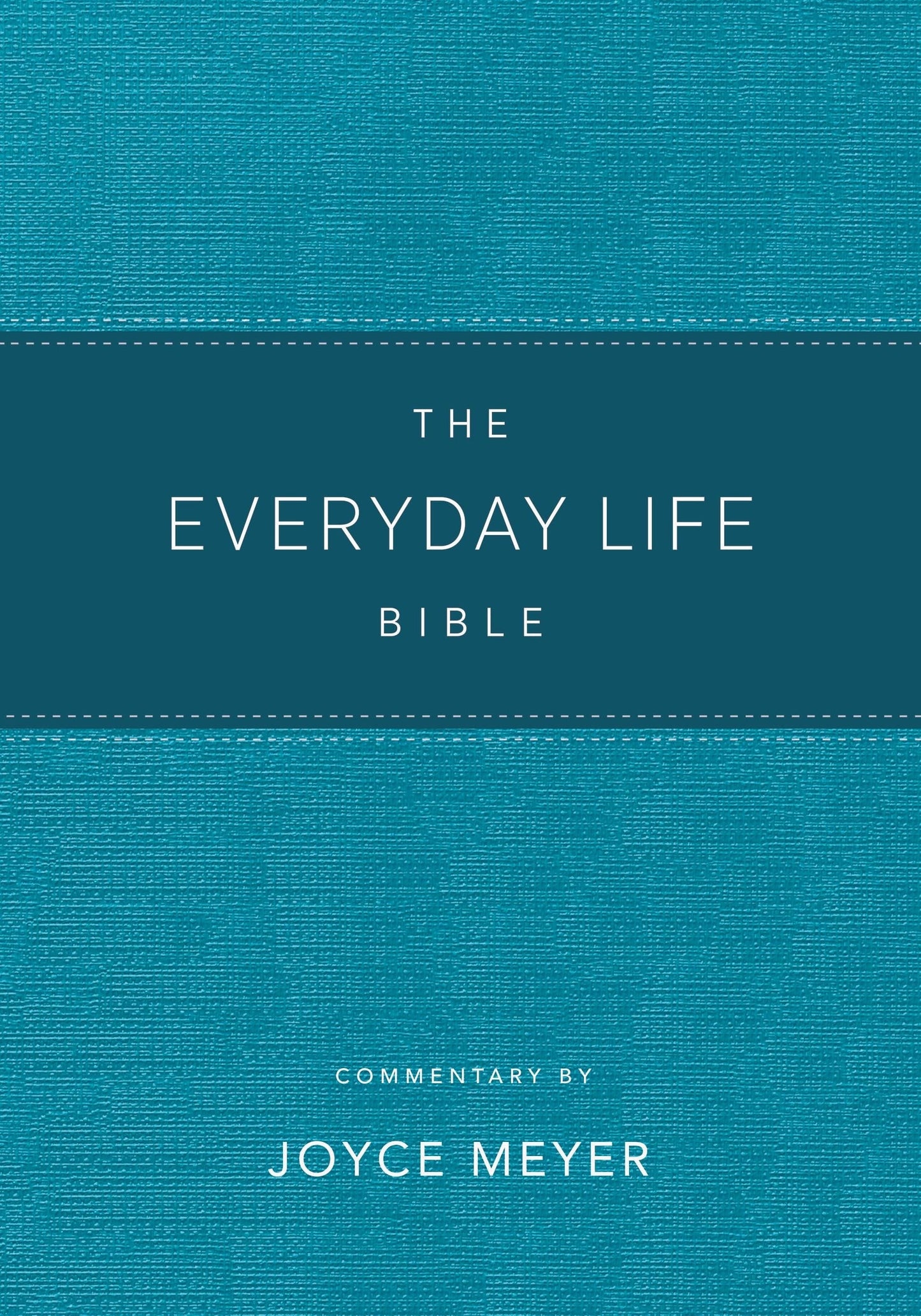 Amplified The Everyday Life Bible-Teal LeatherLuxe