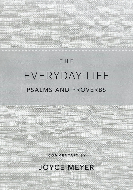 Amplified The Everyday Life Psalms And Proverbs-Blue Imitation Leather