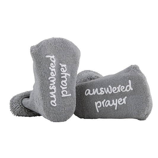 Inspirational Socks-Answered Prayer (3-12 Mo)