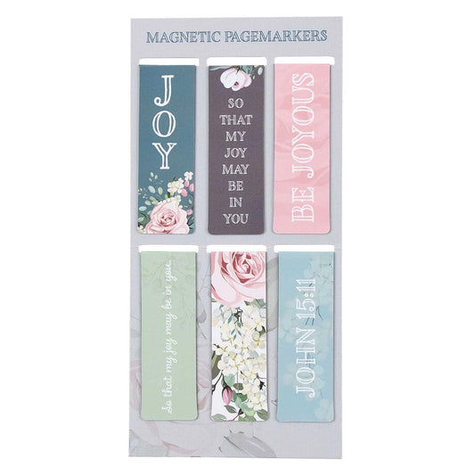 Bookmark-Pagemarker-Magnetic-Joy Collection (Set Of 6)