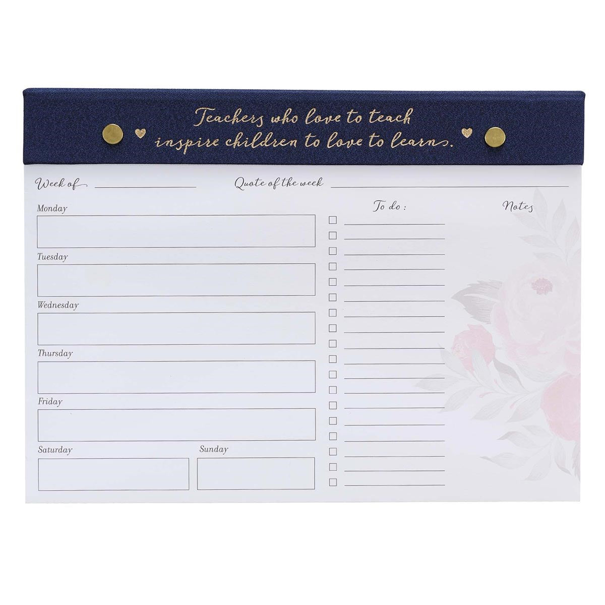 Planner Pad-Best Teacher (10 x 7.75)