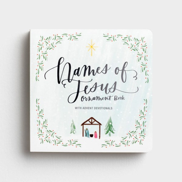 Ornament Book-Names Of Jesus w/Advent Devotionals